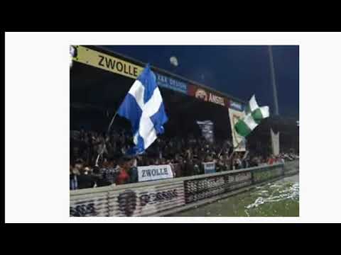 PEC / FC Zwolle supporters sfeer tijdens afscheidswedstrijd Oosterenk Stadion 2007