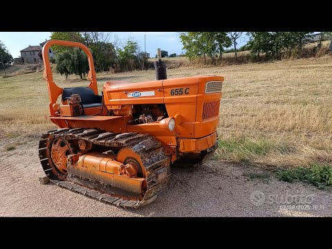 TRATTORE Fiat OM 655 Cingolato 🚜 Il Trattore d’Epoca che ha fatto la Storia dell’Agricoltura