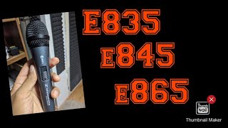 Video thumbnail for Sennheiser E835 vs E845 vs E865 by JEFF JAMES
