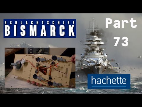 Hachette Schlachtschiff Bismarck (Metall) Part 73 - Höhenrichtgetriebe für Turm Bruno!
