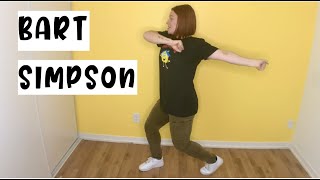 How To Do The Bart Simpson - Learn To Dance - Minute Moves