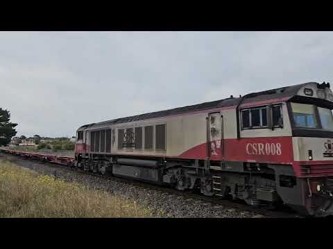 9721V SCT down "Dooen Express" train, Melbourne to Dooen, 1015, 6/9/24, Stawell VIC
