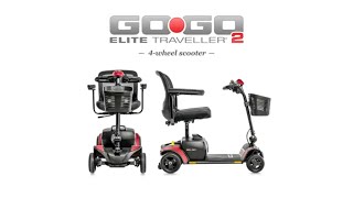 Product video: Go Go Elite Traveller 2 Platinum 4-Wheel Mobility Scooter