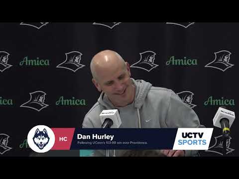 UConn Men's Basketball Press Conference: Dan Hurley, Providence 1/7