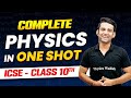 Complete Physics In 1 Shot ICSE Boards Class 10th
