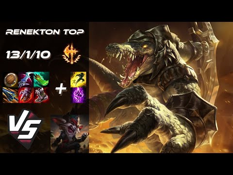 TOP Renekton vs Kled - NA Challenger Patch 14.17