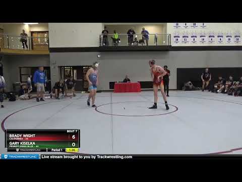 187 Lbs Semis & 1st Wrestleback (8 Team) - Brady Wight, California Vs Gary Kiselka, Pennsylvania B