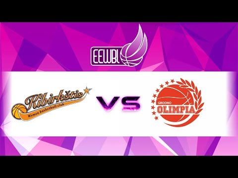 Kibirkstis Vilnius vs Olimpia Grodno - EEWBL 10.01.16 Gdynia