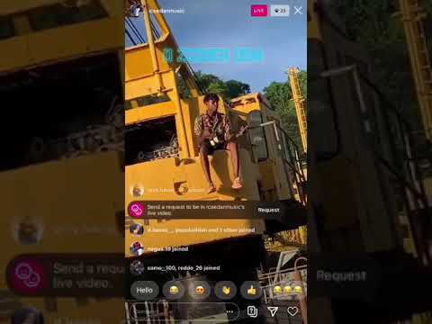 Icee Dan  behind the scenes of kyler video shoot