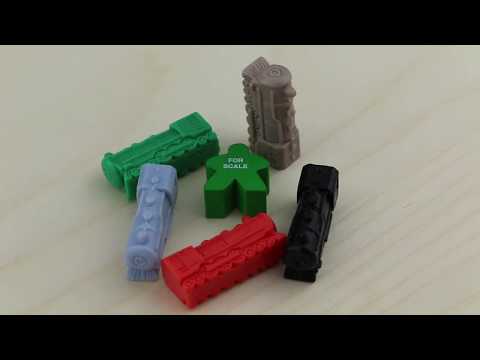 Locomotive Train Engine, Green video