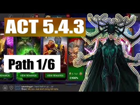 Act 5.4.3 Path 1/6 - Marvel Contest of Champions