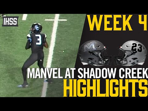 Shadow Creek Dominates Manvel in Friday Night High School Football Clash
