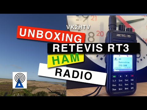 Unboxing Retevis RT3S GPS Ham Radio