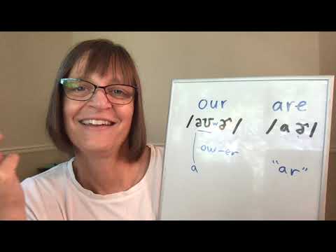 How to Pronounce Our and Are in American English