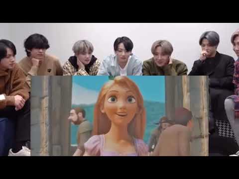BTS reaction -Rapunzel fmv (closer) 🌻👑