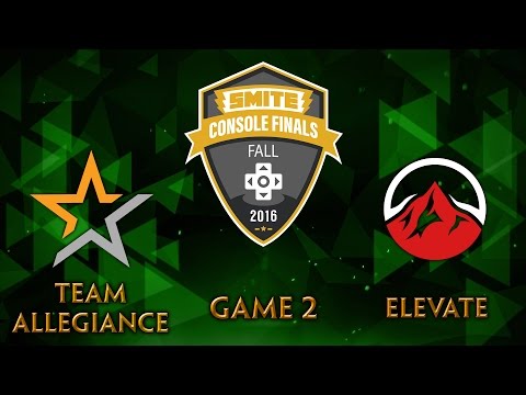 SMITE Console League Fall Finals - Team Allegiance vs. Elevate (Game 2)