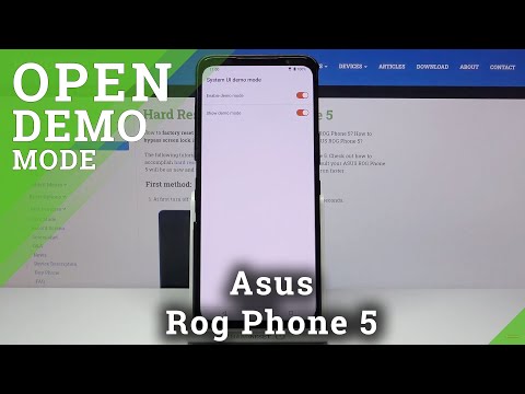 How to Enable Demo Mode on ASUS ROG Phone 5 – Demonstration Mode