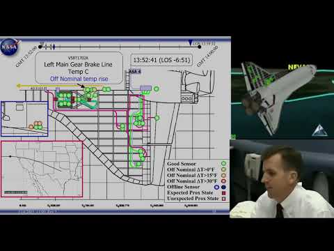 Columbia Breakup in real time.