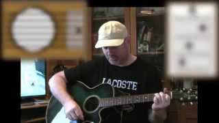 I Wish It Could Be Christmas Everyday - Wizzard - Acoustic Guitar Lesson (detuned)