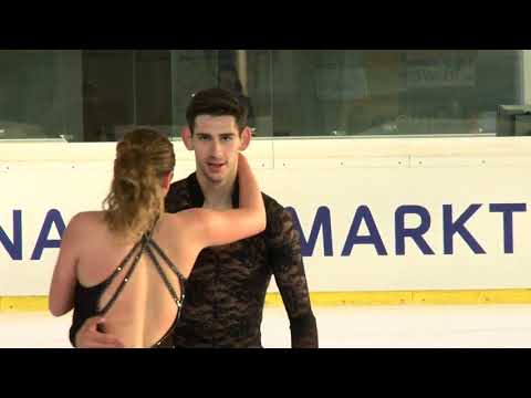 Karolina Elizabeth CALHOUN / Michael Albert VALDEZ BRA Ice Dance Short Dance EGNA-NEUMARKT 2017