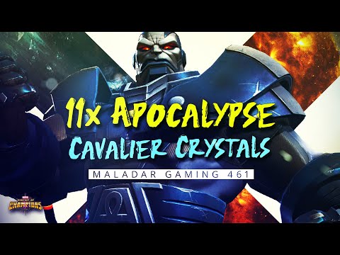 11x 6 Star Apocalypse Cavalier Crystals - Marvel Contest of Champions