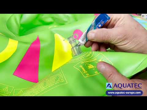 Aquatec Europe - Repair on a broken split valve on an inflatable PVC tube