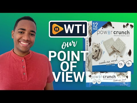 Power Crunch Protein Energy Bar - WTI product video review