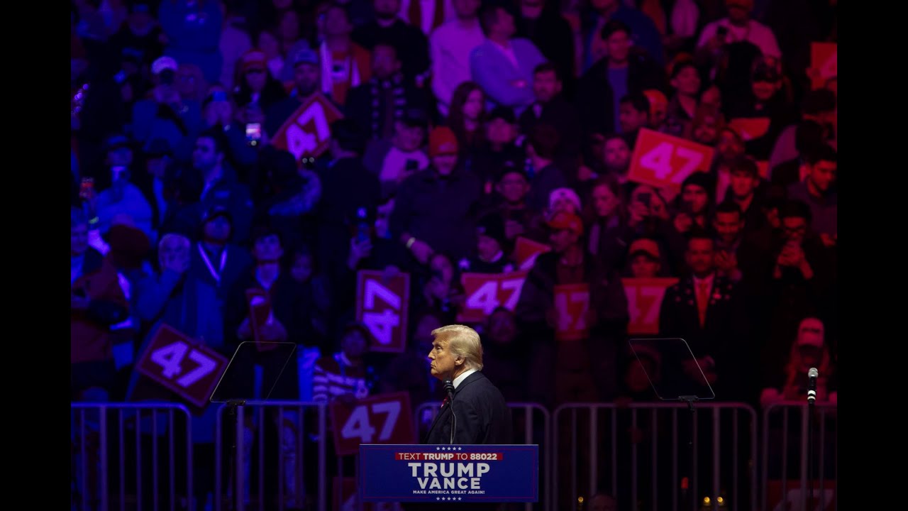 Trump se da un baño de masas el día antes de su investidura