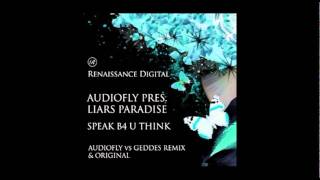Audiofly pres. Liars Paradise - Speak B4 U Think