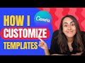 How To Edit Templates In Canva SO EASY Shorts