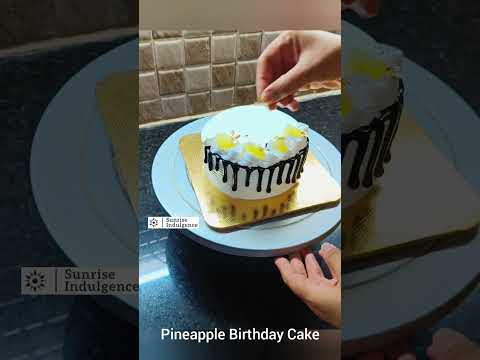 Pineapple Birthday Cake 🎂🎈🎂🎈