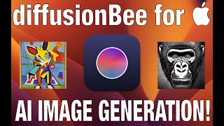 Quick Tutorial: diffusionBee - Mac AI Generated Art with Stable Diffusion!