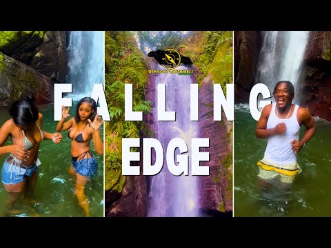 Falling Edge Waterfalls a Journey Through the Underworld with Armanii and Pink fox #travel #jamaica