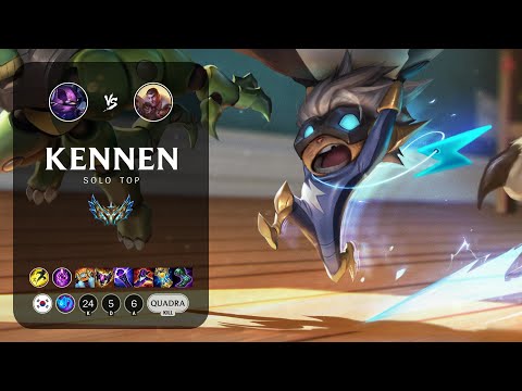 Kennen Top vs Jayce - KR Challenger Patch 13.9