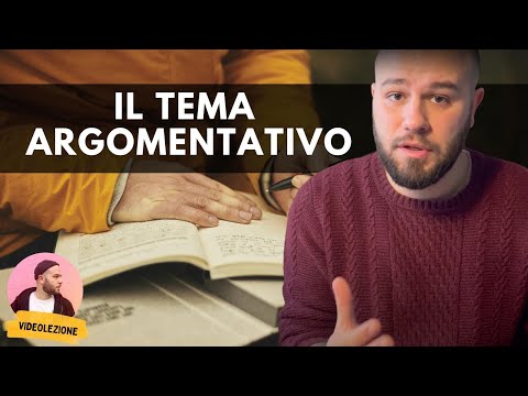 How to make an ARGUMENTATIVE THEME