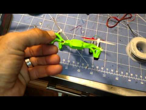 Hubsan H108 time for new frame ;) Yellow