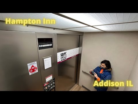 Retake - ThyssenKrupp Hydraulic elevator at Hampton Inn in Addison IL