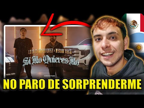 REACCION de 🇦🇷 a Luis R Conriquez, Neton Vega - Si No Quieres No | Descubriendo música 🇲🇽 #18
