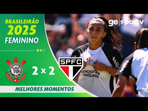 Gols e lances de Corinthians x São Paulo