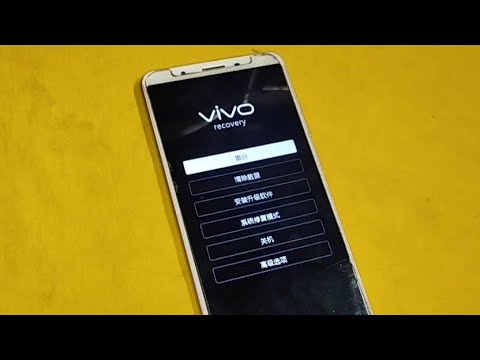 Vivo Y71 rebooting into recovery mode with Chinese language fix