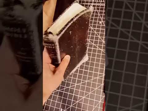 Bible transformation & restoration #leather #leatherwork #christian #bible