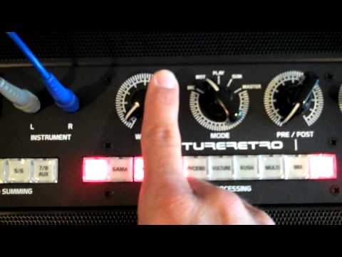 Future Retro db mastering unit, processing audio example