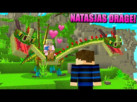 Jeg Lærer Min Kæreste hvordan man Træner sin DRAGE i Minecraft!!