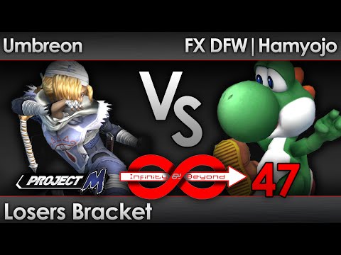 IaB 47 - Umbreon (Sheik) vs FX DFW | Hamyojo (Yoshi) - Losers Quarter Finals