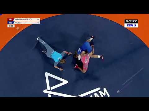 Vinesh Phogat Wins Gold IN Wrestling IN Commonwealth ... Sony Sports Network 2 FIRE FIR