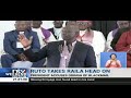 President Ruto accuses Raila Odinga of blackmail