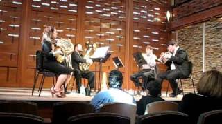 Shalin Liu Performance Center - Triton Brass Quintet - Claudio Monteverdi - 