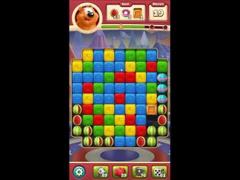 Toon Blast Level 3179 - NO BOOSTERS 🐻🐺🐱 | SKILLGAMING ✔️