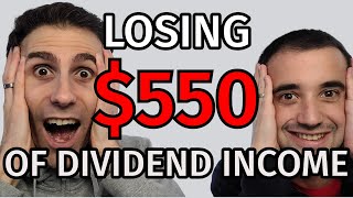 Losing $550 of Dividend Income with a Devastating 89% Dividend Cut