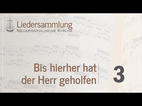 🎵 Alte Chormappe🎵 CM 3 - Bis hierher hat der Herr geholfen